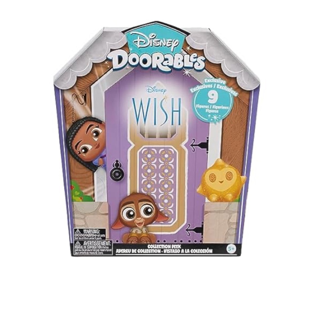 Disney Doorables WISH Playset with Purple Door and Gold Accents